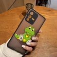 thumbnail image 3 of Matte Case for VIVO V25 V23E V23 V21 V20 V19 V17 V15 V11 Z1 Z6 T1 S16 PRO 5G Case Funda Coque Capa Shell Cute Cartoon Crocodile, 3 of 5