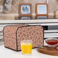 thumbnail image 6 of Lsque fall flower plaid Print 4 Slice Toaster Cover , Kitchen Appliance Dustproof Protector , Toaster Protector Dustproof Kitchen Appliance Cover, 6 of 7