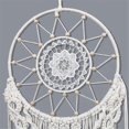 thumbnail image 4 of Macrame Dream Catchers for Bedroom Adult Dream Catcher Wall Decor Boho Wall Hanging with Woven Leaves Home Decoration, 4 of 5