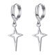 thumbnail image 1 of Pendientes colgantes de metal de cobre Qarigey plateados ligeros y ajustables, 1 of 6