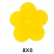 thumbnail image 2 of Trampa adhesiva para moscas de la fruta no tóxica trampas para moscas de doble cara (flores) amarillo 10 Uds., 2 of 4