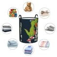 thumbnail image 6 of Fotbe Dinosaur Basketball Player Laundry Basket with Handles, Waterproof Large Laundry Hamper, Wash Bag for Corner Dorm, Rolling Laundry Basket with Handles-Medium, 6 of 8