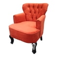thumbnail image 2 of Sillon Vintage Individual Terciopelo Orange, 2 of 2