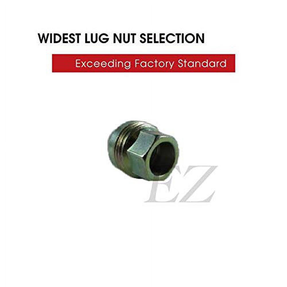EZAccessory Lug Nuts GM OEM Style 7/16" with External (Dual) Threads For Chevy GMC Wheels Set of 20