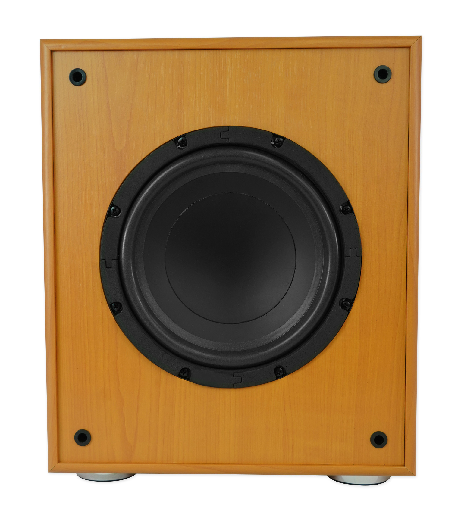 Rockville Rock Shaker 8" Classic Wood 400w Powered Home Theater Subwoofer Sub - image 4 of 10