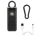 thumbnail image 3 of Portable Personal Safety Alarm with 130dB Siren, Rechargeable Battery, and LED Flashlight, 3 of 7
