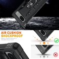 thumbnail image 6 of Case for Google Pixel 7 Case Military Grade Drop Case with Kickstand Metel Ring Magnetic Holder Shockproof Protective for Pixel 7 Phone Case (Black), 6 of 17