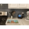 thumbnail image 2 of Carolines Treasures CK1269LCB Red Dachshund Spring Glass Cutting Board - Large, 2 of 2