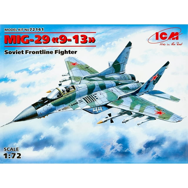 Kit de construcción ICM Models MiG-29 9-13 Soviet Frontline Fighter