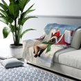 thumbnail image 3 of Hello Winter Siamese Frosty Morning Walk Welcome Snowy Christmas Cozy Sherpa Blanket Cat Lover Kitten Owner Gifts Warm Soft Throw Blanket - 02018, 3 of 5