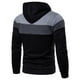 thumbnail image 5 of Otoño e invierno Nuevo producto Color a juego Moda Cremallera Casual Hombres Suéter deportivo Pompotops  oipoqjl16387, 5 of 6