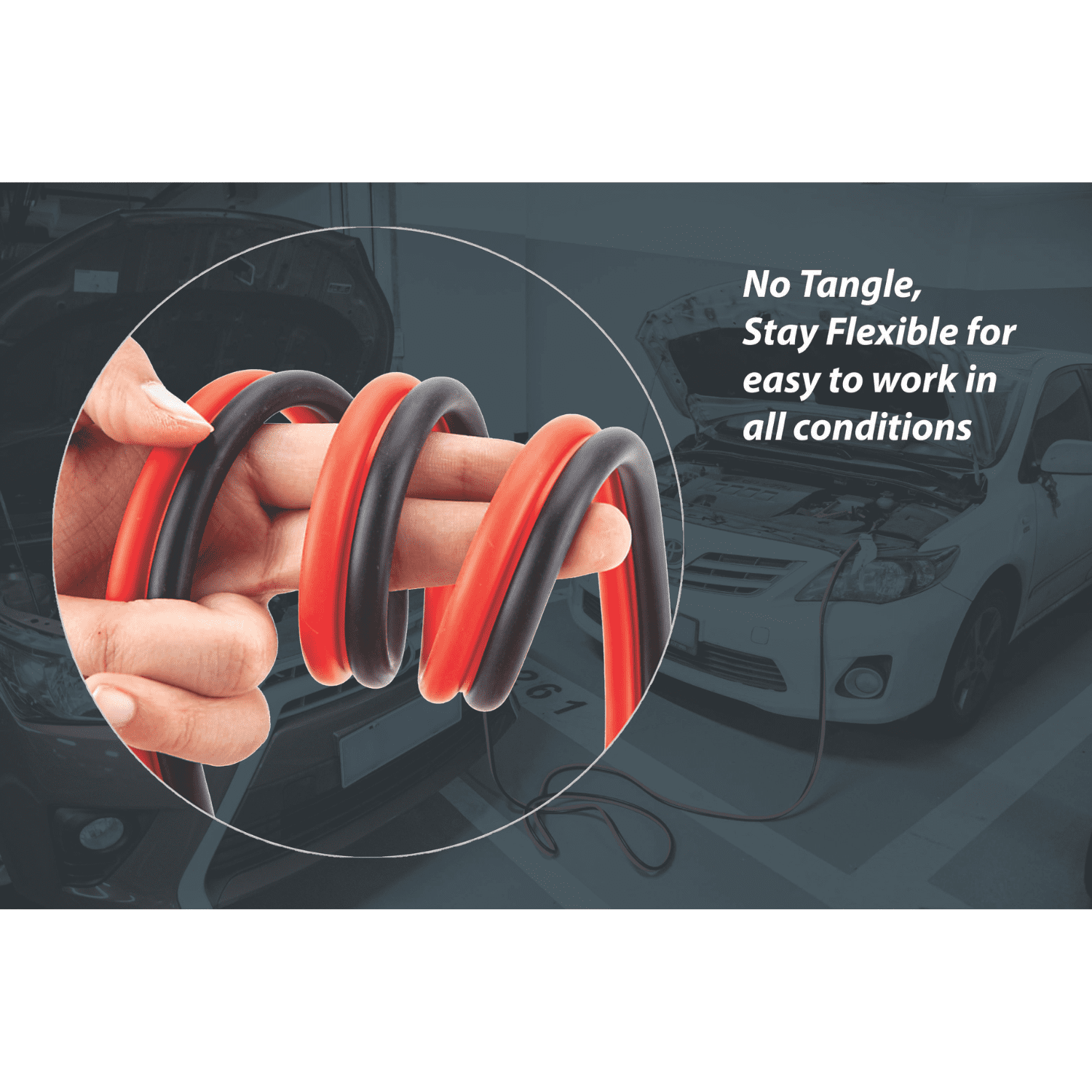 EverStart 2-Gauge Professional Grade 20-Foot Booster Cables 20ft