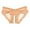 Beige, variant on And Alluring Transparent Lace Embroidered Open Back Briefs For Wear Breathable Unbeatable Softness Sensational Silhouette
