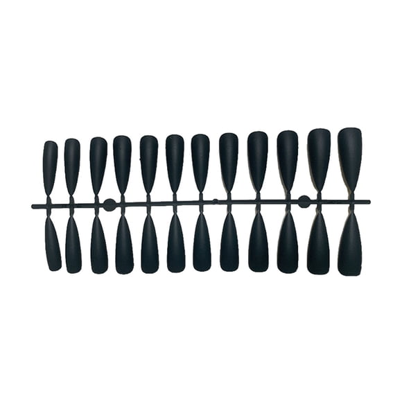 Vogacara Tabletas para mejorar las uñas Diseño de puntos elegantes Durabilidad Uña falsa Aspecto resistente a los arañazos Puntas de manicura JM-09Ink Type1 NO1 Vogacara CBP456172