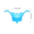 thumbnail image 4 of EXHUMKY Muffin Cups Assorted Color Plastic Round Small Cake Serving Cups Home Use 10Pcs, 4 of 6