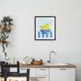 thumbnail image 3 of Stupell Industries Rustic Lodge Yellow Lemon Bowl Striped Black Framed Print Under Glass, 13 x 16, by Lucca Sheppard, 3 of 8