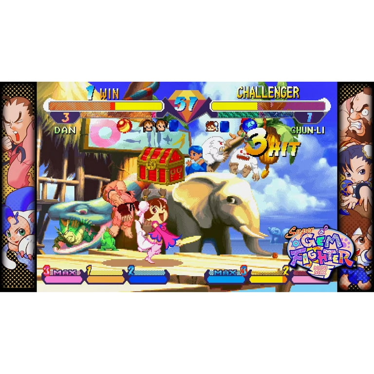SUPER GEM FIGHTER MINIMIX  Capcom Fighting Collection