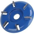 thumbnail image 1 of Stump Remover Angle Grinder Wood Carving Disc 6 Tooth Chain Saw Cutter Woodworking Blade Tool (Flat Edge), 1 of 5