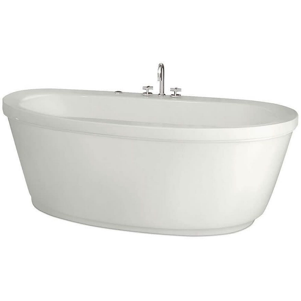 Maax 105359001 Jazz 66" Free Standing Acrylic Soaking Tub Walmart