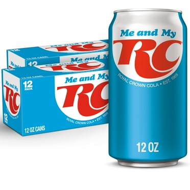 RC Cola Soda Pop, 12 fl oz, 12 Pack Cans