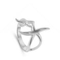 thumbnail image 4 of Starfish Animal Pointy Wide Ring .925 Sterling Silver Band Jewelry Female Male Unisex Size 6, 4 of 4