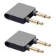 thumbnail image 1 of HIFI Nickel Plated Air Plane 3.5mm Airplane Airline Headphone Mono Audio Converter Travel Jack Plug Splitter Adapter, 1 of 5