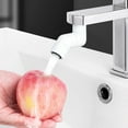 thumbnail image 4 of Awdenio Faucet Extender Universal Bubbler Faucet Dual Mode Water Outlet Extension Faucet Splash Head Universal Joint Accessories, 4 of 9