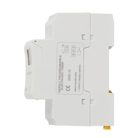 Interruptor de control del temporizador, interruptor de tiempo digital LCD Suministros industriales Interruptor de tiempo digital Rendimiento de primer nivel