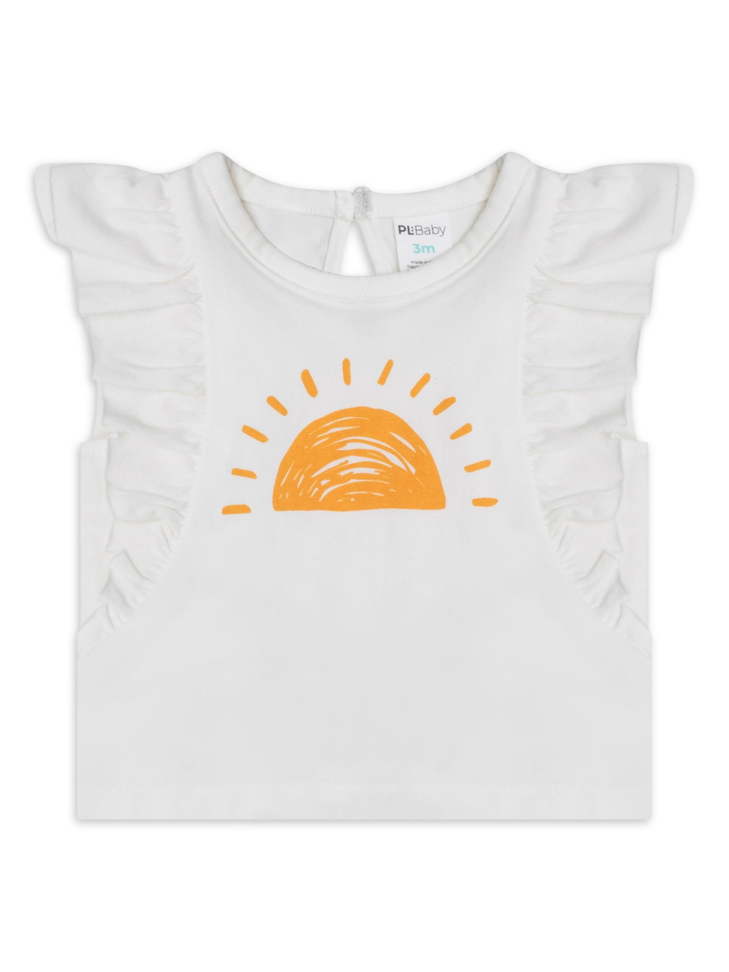 Petit Lem Baby Girl 3 Piece Short Set (NB-24M)