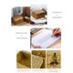 thumbnail image 4 of Caja De Almacenamiento, Caja De Almacenamiento, Caja Decorativa, Almacenamiento De Cosméticos Con Tapa, Cestas De Almacenamiento Hechas De Algas Marinas Naturales, Práctico Aprox. 26 × 16 × 10Cm Namotu LN-1883, 4 of 5