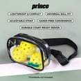 thumbnail image 2 of Prince Pickleball Court Crossbody Waist Pack – Clear Black Belt Bag with Pickleball Storage, 2 of 9