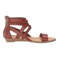 thumbnail image 6 of Blowfish Malibu Billa-K Scotch Dyecut Crisscrossed Zipper Closure Strap Sandals (Scotch Dyecut, 2), 6 of 7