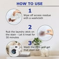 thumbnail image 4 of Cadie Solid Bleach Stick 2 pack, Concentrated Stain Remover for White Clothing, Chlorine-Free Cleaning Tube, 4 of 6
