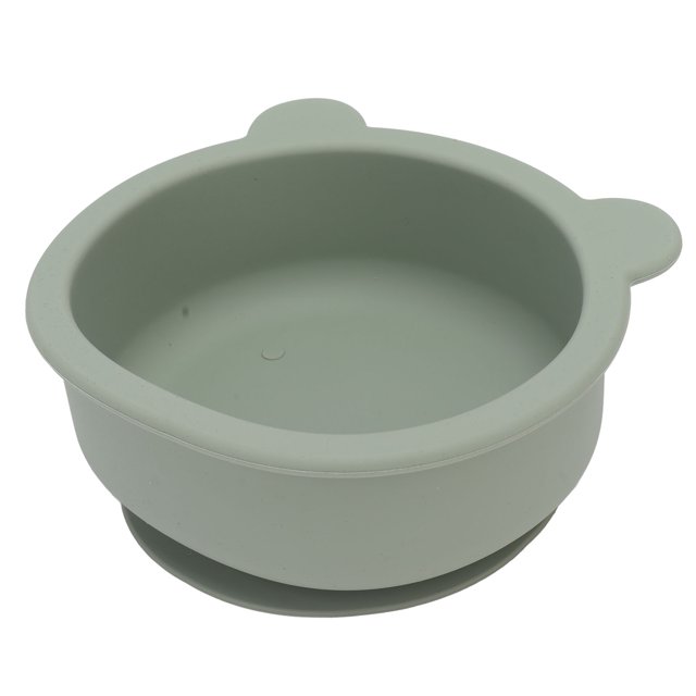 Tazón de silicona para bebé, Tazón de silicona para bebé, Tazón de silicona para alimentación por succión, Tazón de silicona con ventosa para bebé, construido para profesionales