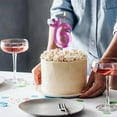 thumbnail image 5 of Number Birthday Candle 3D Designed Numeric Candles Number 0 1 2 3 4 5 6 7 8 9 for Birthday Anniversaries Cake Party Wedding Anniversary Celebrations, 5 of 9