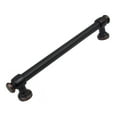GlideRite 61/4 in. Center Euro Bar Pull, Oil Rubbed Bronze