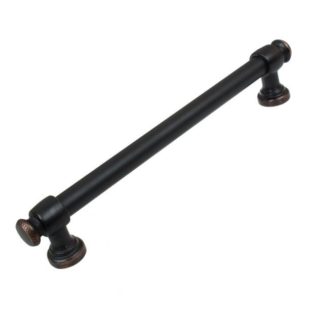 GlideRite 61/4 in. Center Euro Bar Pulls, Oil Rubbed Bronze