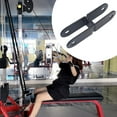 thumbnail image 6 of harayaa Double Pulley Bracket Cable Machines Pull Down Attachment Sturdy Pulley Rack 8 shaped, 6 of 9