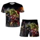 thumbnail image 1 of Spiderman Korean Children's Clothing for Boy Graphic T-Shirt 3D Printing Baby Girl Clothes Boys Kids Set Family Matching Outfits12T Gong Bohan LED, 1 of 2
