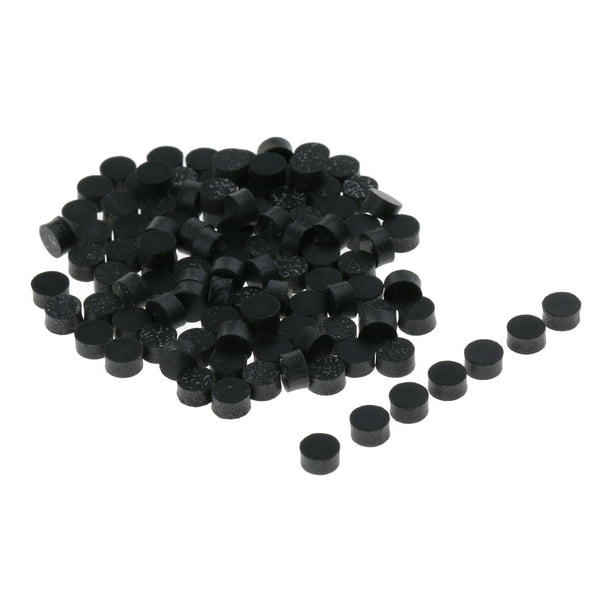 1 Paquete de Guitarras Acrílicas Sunnimix Diapasón Incrustaciones de Puntos DIY Negro 5 mm
