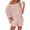 Light-pink, variant on Women 2 Piece Outfits Sweater Sets Solid Off Shoulder Knit Suit Pullover & Shorts