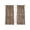 Brown, variant on Brown Botanical Semi Sheer Curtains 72 Inch Length 2 Panels Set, Vintage Floral Plants Branch Sheer Kitchen Curtain Privacy Voile Window Curtain for Living Room Bedroom Rod Pocket Drapes