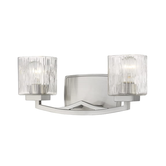 Z Lite 1929-2V-BN Zaid 2 Light Vanity, Brushed Nickel - 7.25 x 16 x 5.5 in.