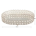 thumbnail image 5 of WLPZXP Gold Mirrored Crystal Vanity Makeup Tray Cosmetic Perfume Bottle Tray L L, 5 of 8
