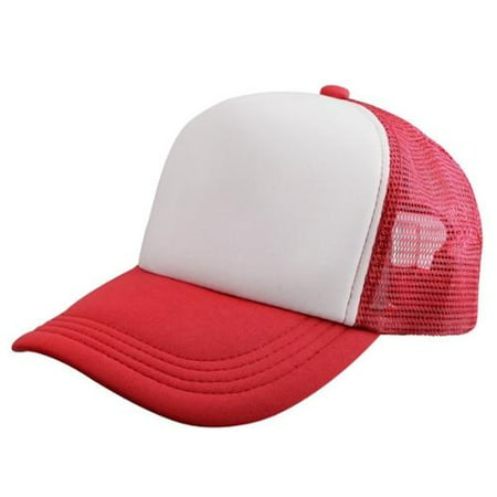 trucker cap hat plain mesh caps blank hats baseball zodaca