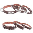 thumbnail image 7 of Pet Artist Leather Personalized Dog Collar Adjustable Puppy ID Name Custom Engraved S/M/L, 7 of 7