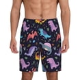 thumbnail image 1 of Fotbe Cartoon Dinosaur Pantalones Cortos de Pijama para Hombre, Ropa de Dormir, Pantalones de Pijama Cortos para Hombre-XX-Large, 1 of 6