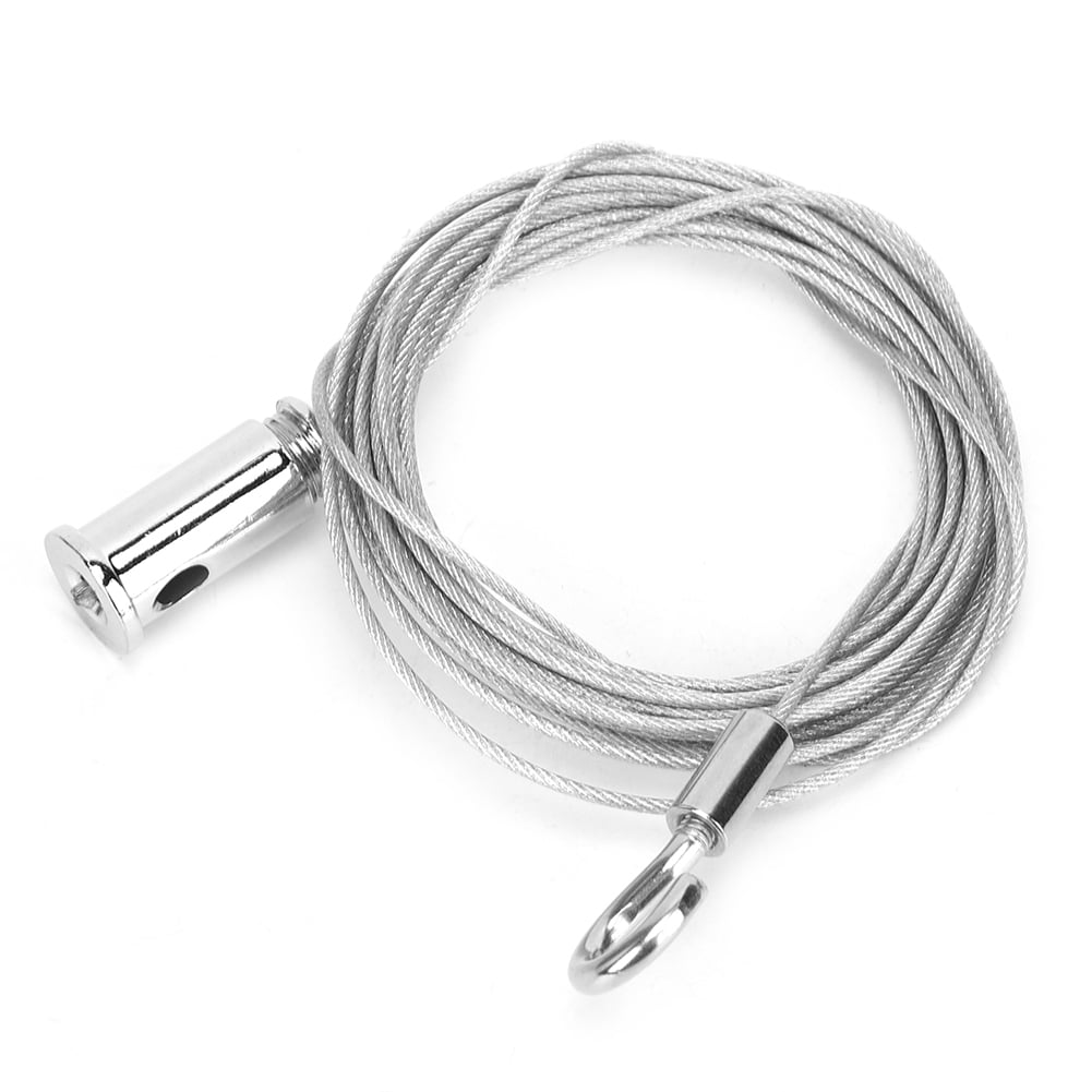 Fyydes Chandelier Steel Wire Rope Ceiling Fixture Pendant Lamps Light