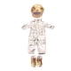 thumbnail image 2 of Traje de muñeca americana de 18 pulgadas, ropa hecha a mano, ropa para muñecas, accesorios para muñecas de bebé de 43cm Plata Hugo Pantalones cortos de muñeca, 2 of 7