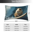 thumbnail image 2 of Kdxio Cotton Pillow Cases 14"x20" Pillowcases,Soft and Breathable Bedroom Pillow Cases-Surfing Guinea Pig-No Pillow Core, 2 of 5